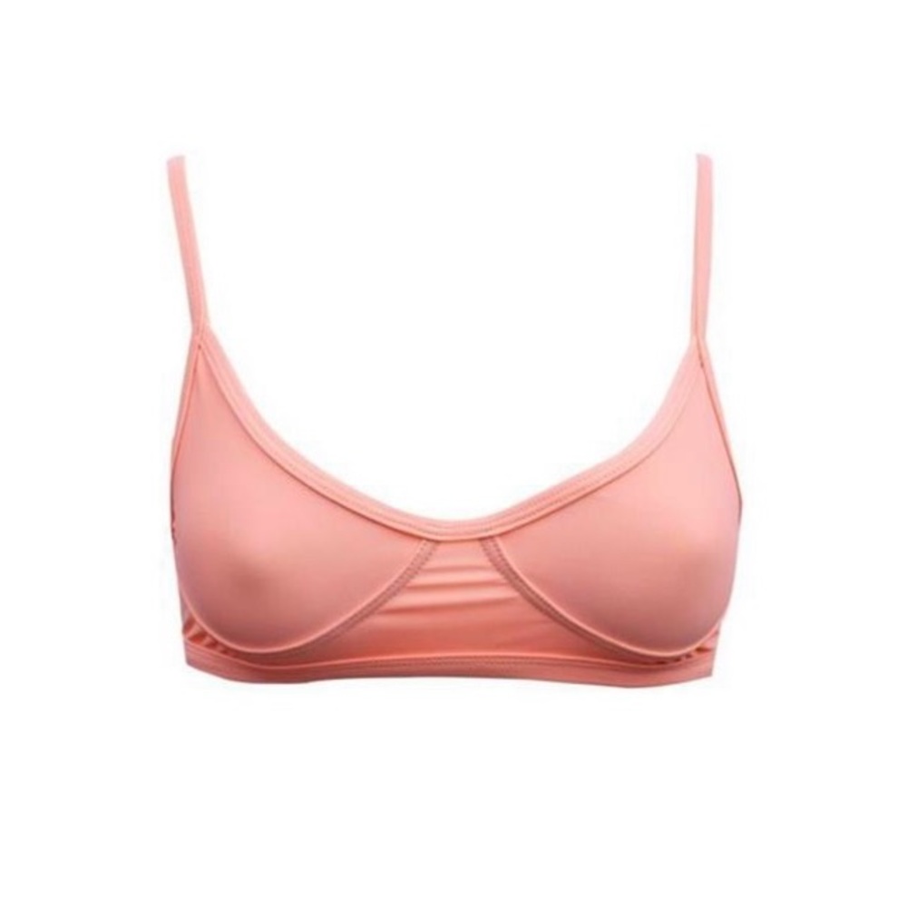 Gnash Swim surfer bikini top  - like new - size 6 - great color!
